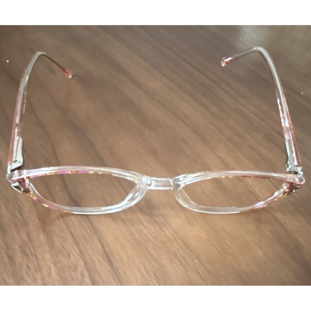 Jubilee 5675 Eyeglasses Frames Burgundy /Marble 50-17-135 pre owned